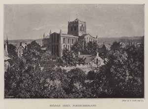 Hexham Abbey, Northumberland by English Photographer