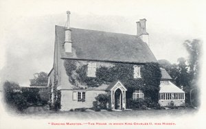 House in the Village of Long Marston, Gloucestershire, Where King Charles II Was Hidden After His Escape Following the Defeat of His Army at the Battle of Worcester by English Photographer