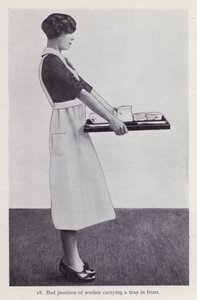 Illustration for Posture in Housework by English Photographer