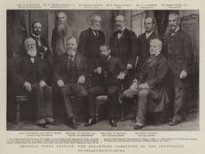 Imperial Penny Postage, the Organising Committee of the Conference by English Photographer