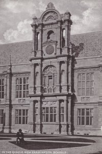 In the Quadrangle, New Examination Schools by English Photographer