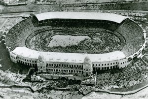 Invasion of the Stadium for the First Wembley Cup Final, 1923 by English Photographer