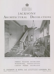 Jacksons Architectural Decorations by English Photographer