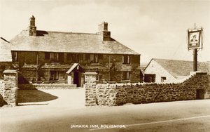 Jamaica Inn, Bolventor, Cornwall, famous for being associated with Cornish smuggling and celebrated in the book of the same name by Daphne Du Maurier by English Photographer