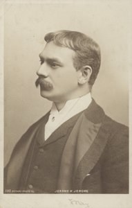 Jerome K Jerome (1859-1927), English author by English Photographer