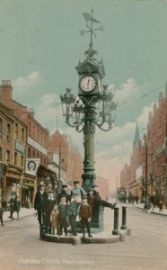 Jubilee Clock, Harlesden by English Photographer