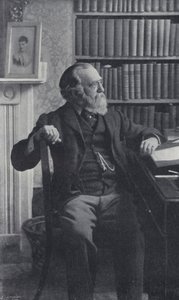 Justin McCarthy in his Study by English Photographer