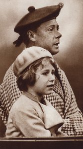 King Edward VIII and his niece, the future Queen Elizabeth II by English Photographer
