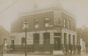 Lads of the Village, Mary Anne Street, Stepney, London by English Photographer