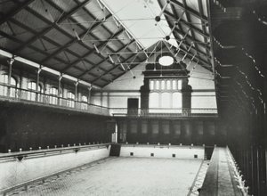 Laurie Grove Bath: the first public swimming bath in Deptford, first class bath by English Photographer