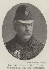 Lieutenant-Colonel W D Otter, commanding Canadian Contingent by English Photographer