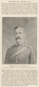 Lieutenant W E Stairs, Second in Command of Mr Stanleys African Expedition by English Photographer