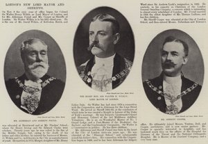 Londons New Lord Mayor and Sheriffs by English Photographer