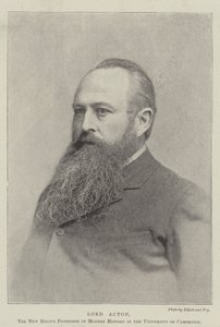 Lord Acton, the New Regius Professor of Modern History in the University of Cambridge by English Photographer