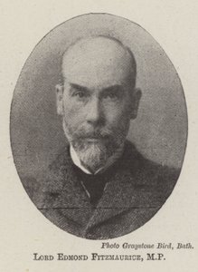 Lord Edmond Fitzmaurice, MP by English Photographer