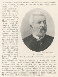 French Ambassador M Constans Recalled from Constantinople by English Photographer