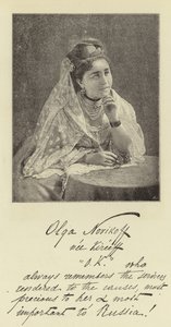 Madame Olga Novikoff by English Photographer