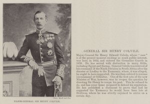 Major-General Sir Henry Colvile by English Photographer