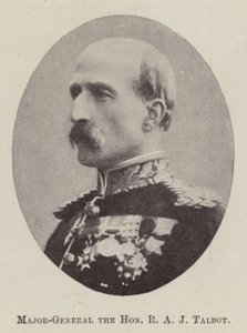 Major-General the Honourable R A J Talbot by English Photographer