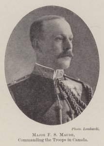 Major F S Maude, commanding the Troops in Canada by English Photographer