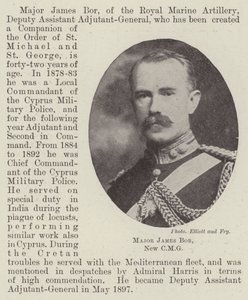 Major James Bor, New CMG by English Photographer
