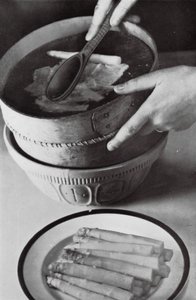 Making a Vegetable Cream Soup by English Photographer