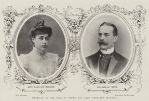 Marriage of the Earl of Crewe and Lady Margaret Primrose by English Photographer