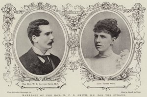 Marriage of the Honourable W F D Smith, MP for the Strand by English Photographer