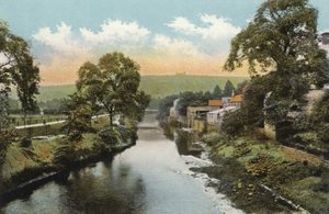 Matlock Bridge, on River Derwent by English Photographer