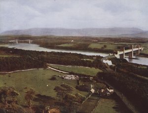 Menai Straits from Anglesey Column by English Photographer