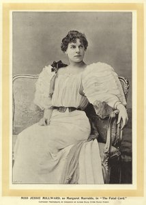 Miss Jessie Millward, as Margaret Marrable, in The Fatal Card by English Photographer