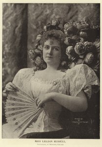 Miss Lillian Russell by English Photographer