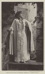 Miss Lucile Hill as Dorothy Vernon in Haddon Hall by English Photographer