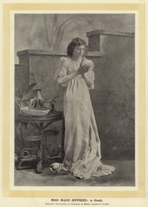Miss Maud Jeffries: a Study by English Photographer