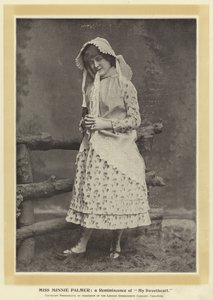 Miss Minnie Palmer: a Reminiscence of My Sweetheart by English Photographer