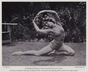 Modern Beauty Culture: An exercise specially good for the legs and thighs by English Photographer
