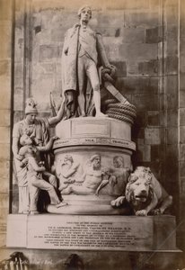 Monument to Vice Admiral Horatio Nelson by English Photographer