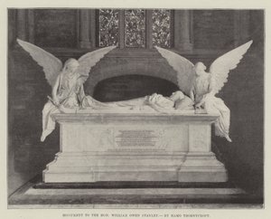 Monument to the Honourable William Owen Stanley, by Hamo Thornycroft by English Photographer
