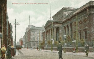 Mosley Street and the art gallery, Manchester by English Photographer