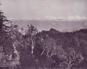 Mount Everest, from Sandakphoo, Darjeeling by English Photographer