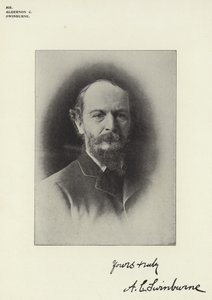 Mr Algernon C Swinburne by English Photographer