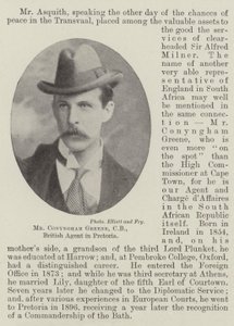 Mr Conyngham Greene, CB, British Agent in Pretoria by English Photographer