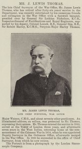 Mr James Lewis Thomas, Late Chief Surveyor, War Office by English Photographer