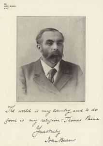 Mr John Burns, MP by English Photographer