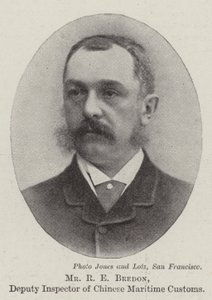 Mr R E Bredon, Deputy Inspector of Chinese Maritime Customs by English Photographer