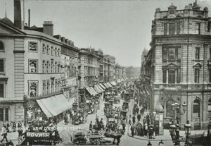 New Oxford Street: looking east from Saint Giles Circus, 1895