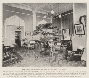 New Smoking-Lounge of the Slieve Donard Hotel by English Photographer