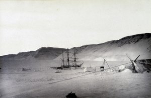 North Pole: Discovery bay, winter - in 