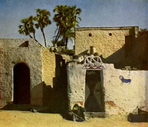 Nubian House on Elephantine Island by English Photographer