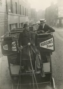Omnibus and driver by English Photographer